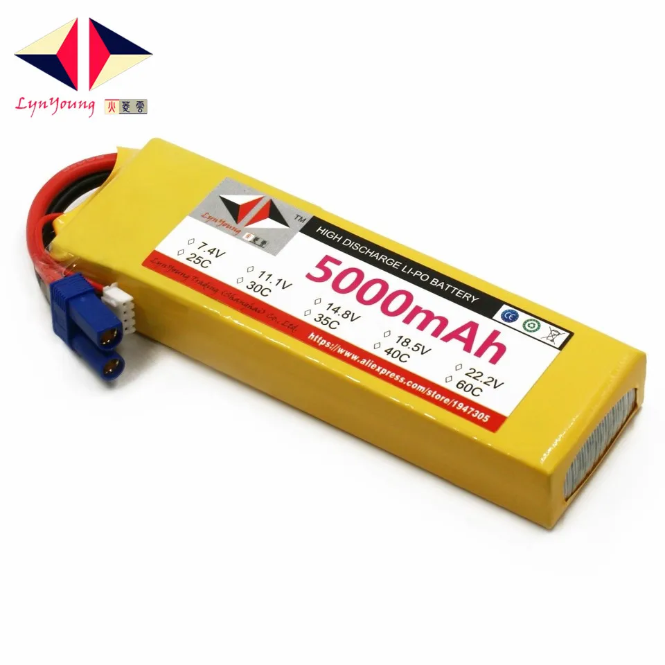 HX Lipo Battery 2S 7 4 V 5000mah 25C 30C 35C 40C 60C для RC Drone Quadcopter Вертолет Самолет лодка