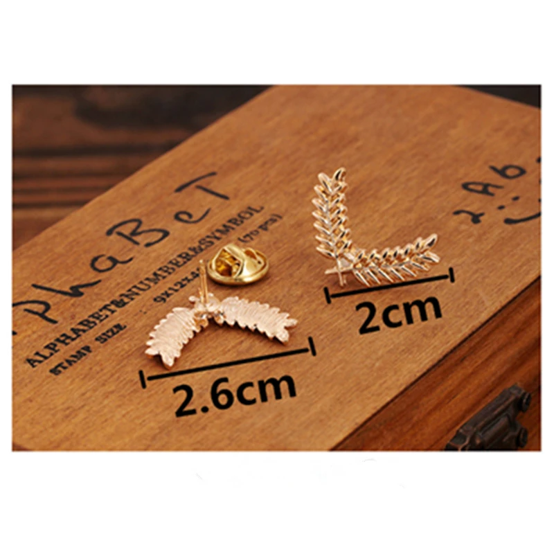 Z10 изысканный пшеницы дизайн брошь на шпильке модные свадебные украшения золотой