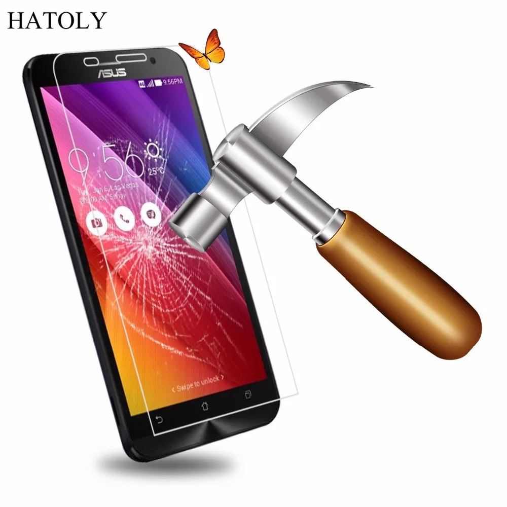 2 шт. закаленное стекло для Asus Zenfone Go ZB500KL Защита экрана полностью клеящаяся пленка