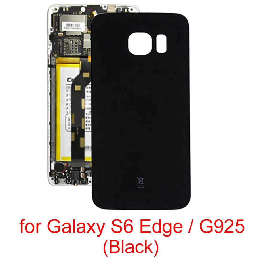 New for Galaxy S8+ / G955/ S9+ G9650/S8 G950 /S9 G9600/S6 Edge G925 Battery Back Cover Replacement repair parts | Мобильные телефоны
