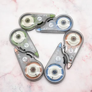 2 шт. простой и экономичный 10 м * 5 мм Длинный коррекционная лента Коррекция ремень Corretiva Papeleria канцелярские принадлежности офисные школьные принадлежности