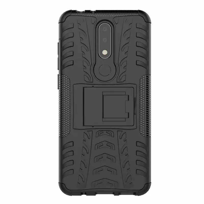Чехол для Nokia 5 1 Plus чехол Гибридный ТПУ силиконовый + жесткий телефона TA-1105 TA-1108