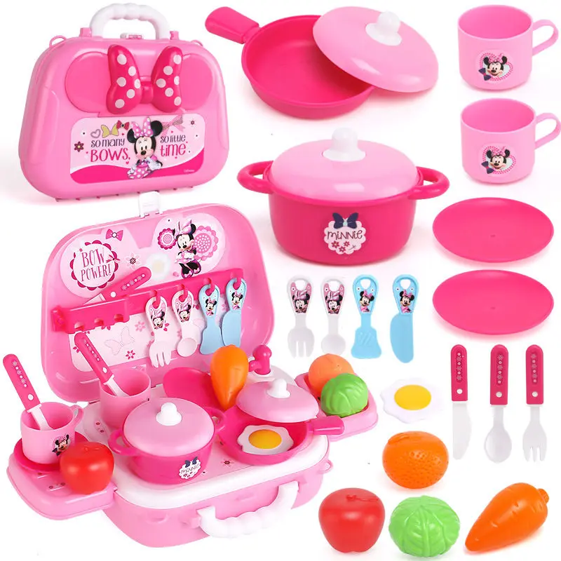 Disney frozen pretend play toy girl Makeup set beauty Fashion toy House Simulation DresserToy pretend play kid birthday gift - Цвет: 10
