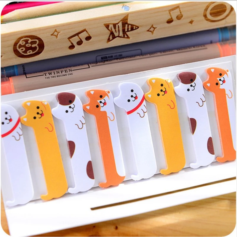 Мини милые животное панда из мультфильма кошка блокнот Скрапбукинг Sticky Notes Красивая Закладка страница флаги вкладка индекса бумажные наклейки-этикетки
