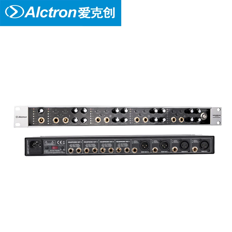 Усилитель для наушников Alctron HP400V2 12 каналов 4 комплекта|Усилители наушников| |