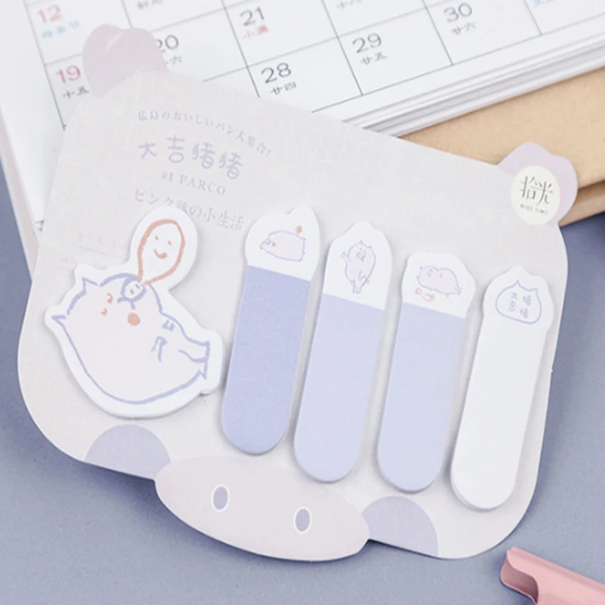 30 шт./партия Kawaii Pig Wish Series memo pad украшение блокнот самоклеющиеся N Times Липкие заметки школьные канцелярские товары