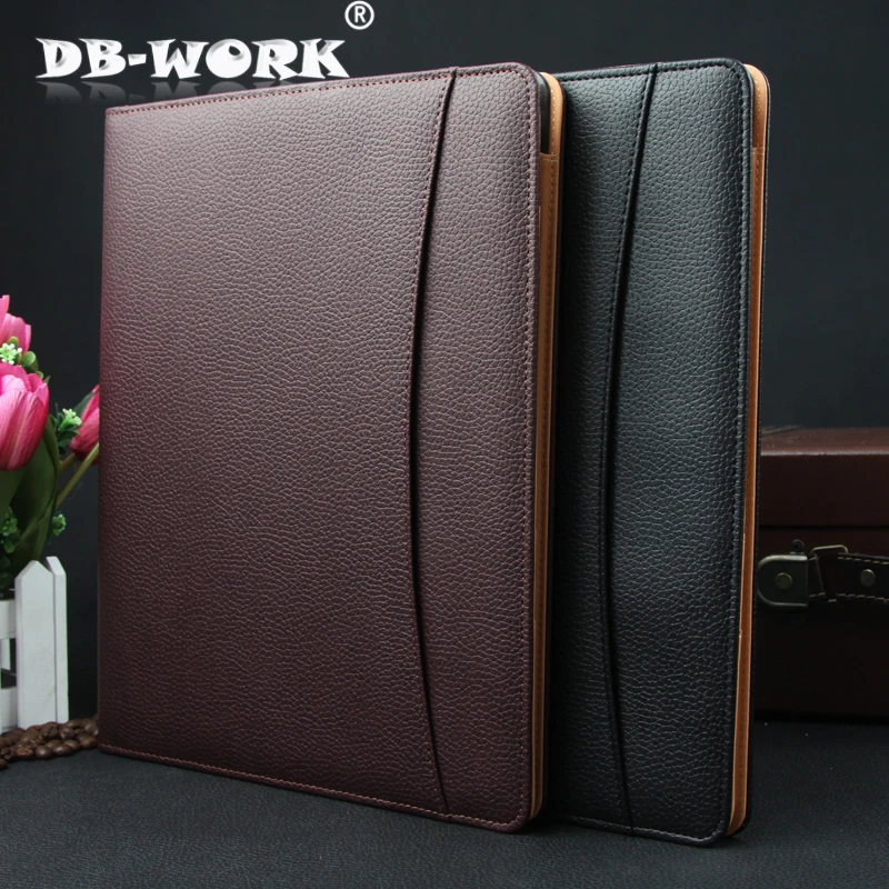 2019 деловой офисный менеджер из кожи многофункциональная папка