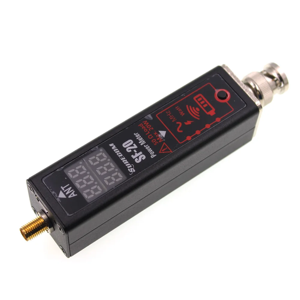 Surecom мини счетчик частоты измеритель мощности аналоговый радиотестер антенна