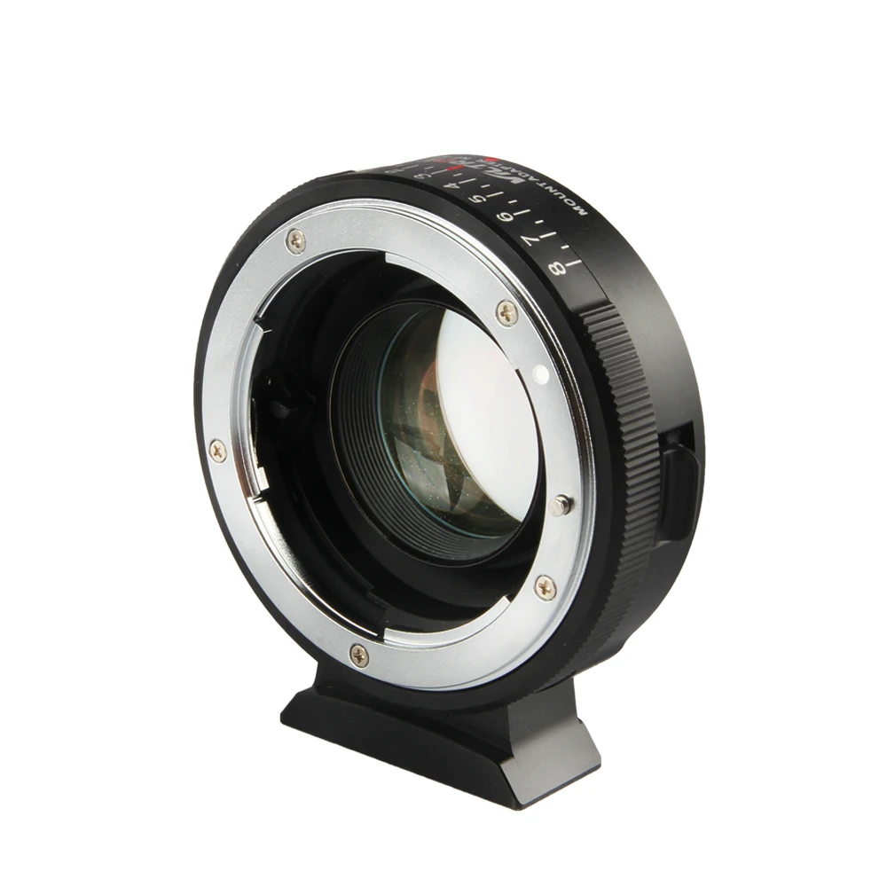 Адаптер усилитель скорости Viltrox с фокусным редуктором для объектива Nikon M4/3 GH4 GH5GK