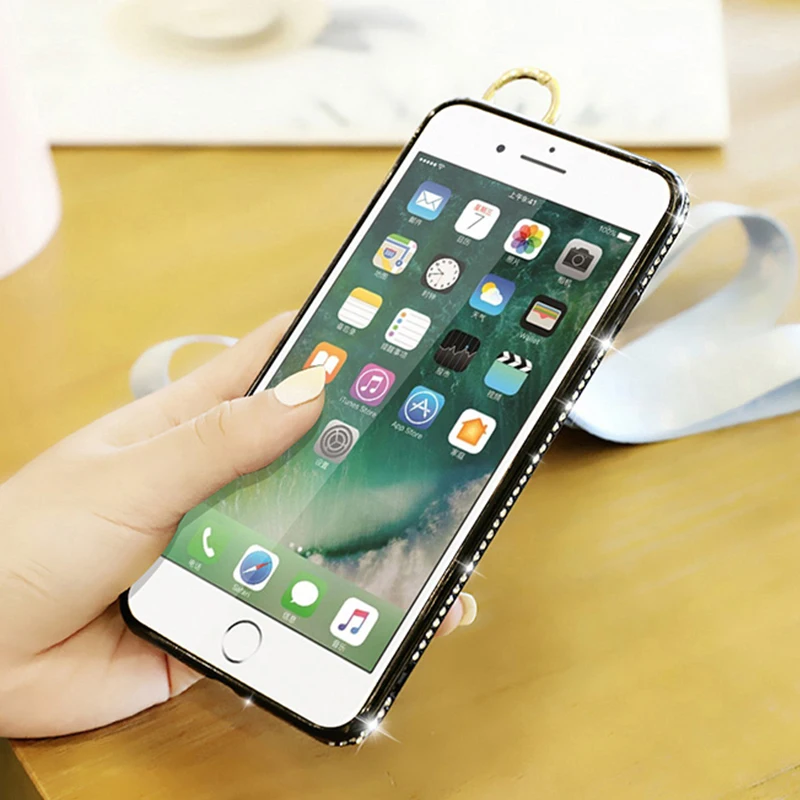 Чехол для телефона с бриллиантовым ретро-браслетом Для Huawei Nova 4 3 3i 3e P20 Lite Pro Honor 8a 8x8