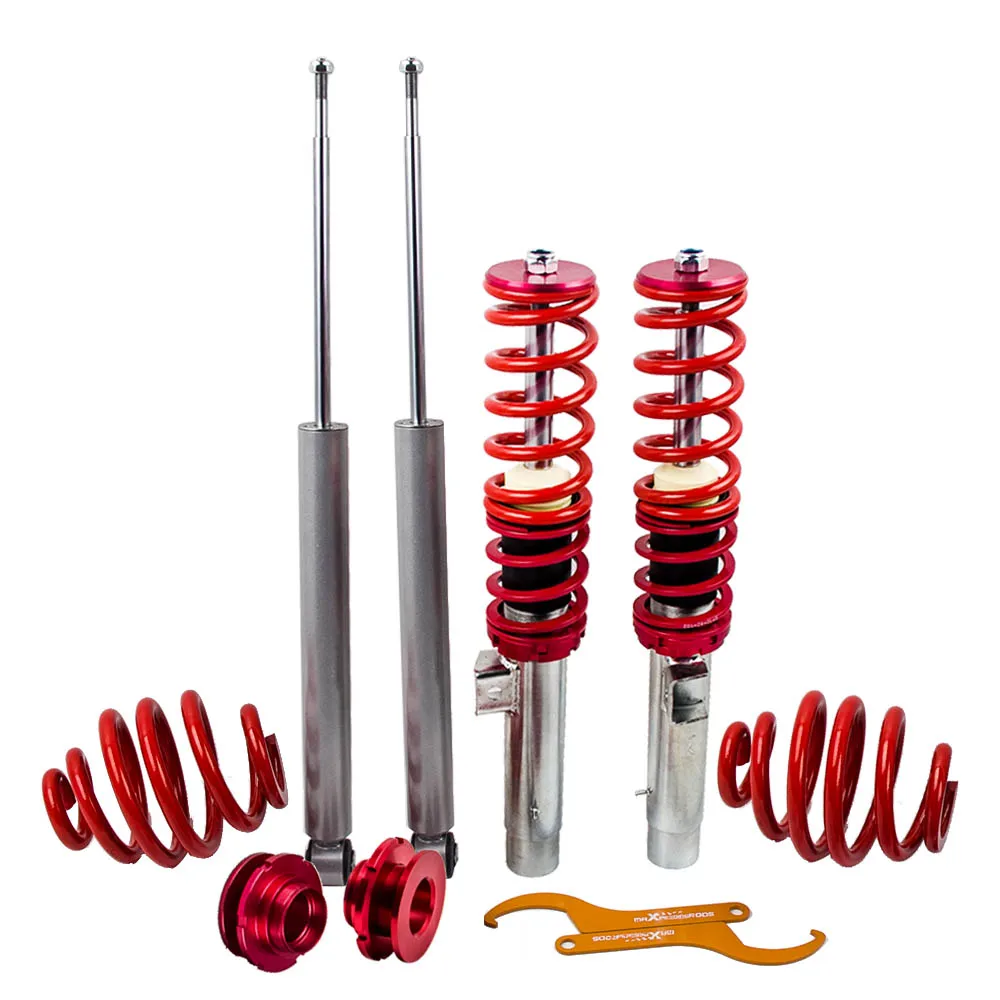 Coilover амортизатора с регулировкой по высоте для BMW серий 3 E46320i 323i 325ci 328i 330i 1.6L 98 05 2001