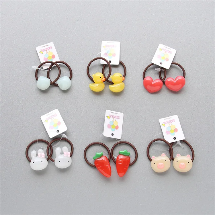2PCS New Cute Christmas Tree Princess Headwear Kids Elastic Hair Bands Baby Headdress Children Hair Ropes Girls Hair Accessories