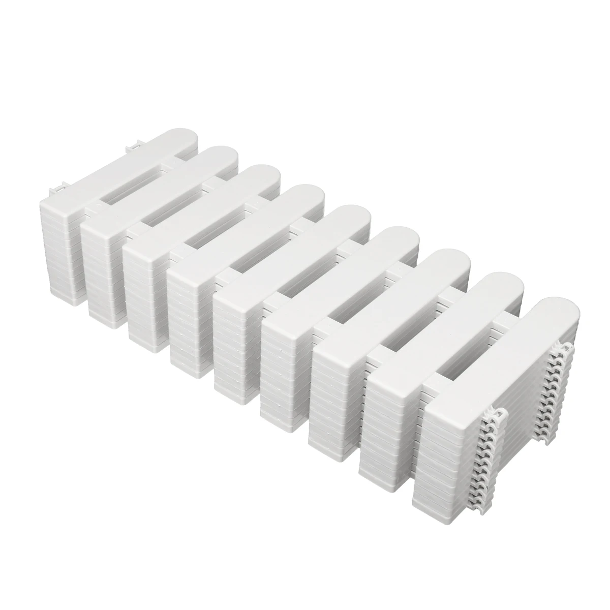 50x20cm 12PCS/Set Garden Lawn Grass Edging Fence Border Panel Plastic Wall Fencing Board Garden Yard Decoration DIY Assemble 3 Sizes - Color: 50x20cm
