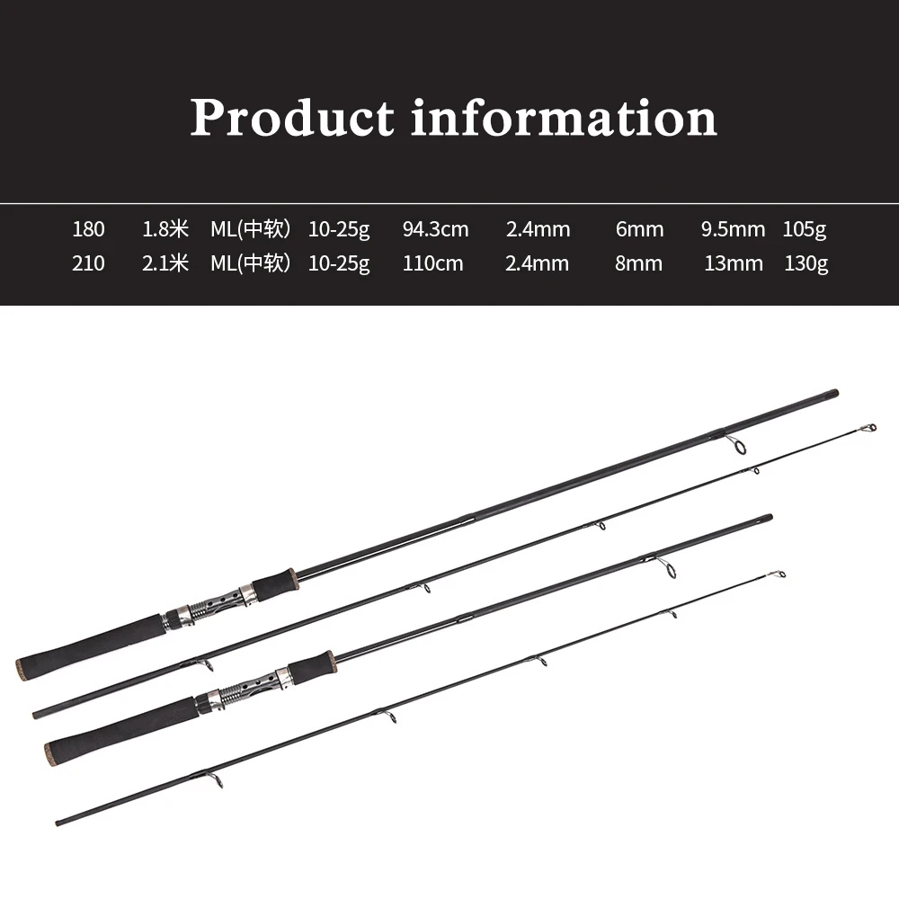 Карбоновая удочка спиннинг M Power ручные рыболовные снасти Удочка Wt: 10 15 г литая Canne
