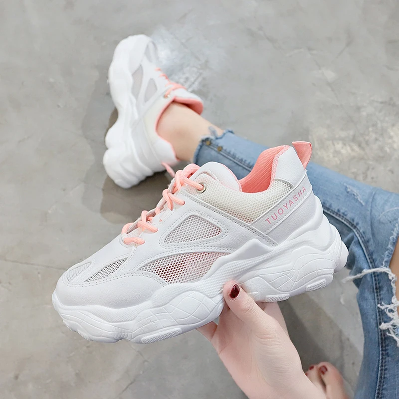 Новинка повседневная женская обувь сезон весна осень модная спортивная на