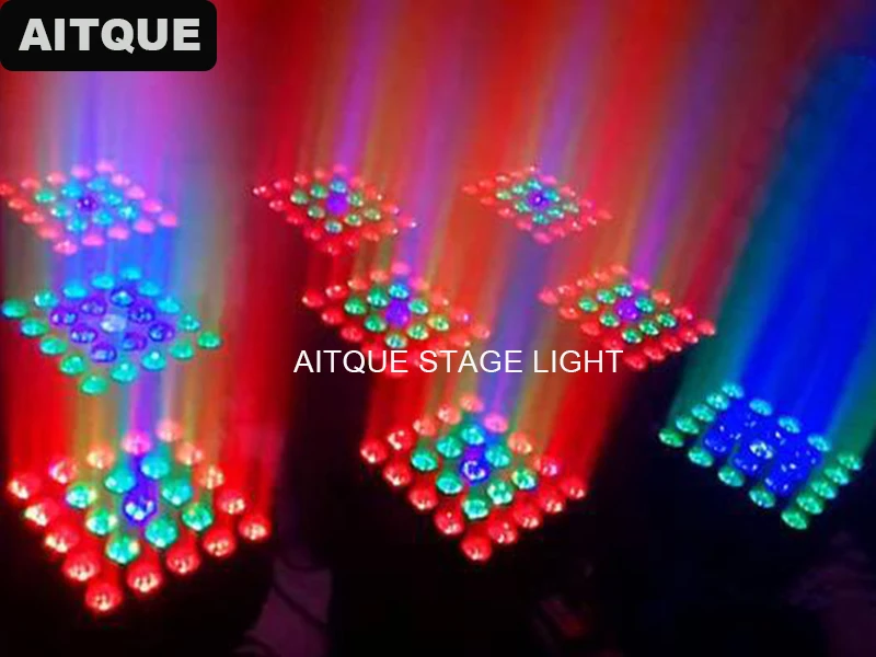 (10 лотов/Чехол) профессиональный свет для дискотеки matrix beam led pixel движущаяся