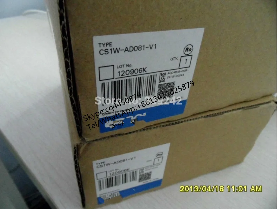 CS1W-AD081-V1 SYSMAC аналоговый входной модуль A/D блок новый в коробке | Обустройство дома