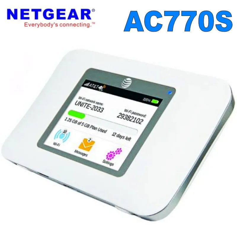 Беспроводная мобильная точка доступа Sierra AirCard AC770S LTE разблокированная с 2