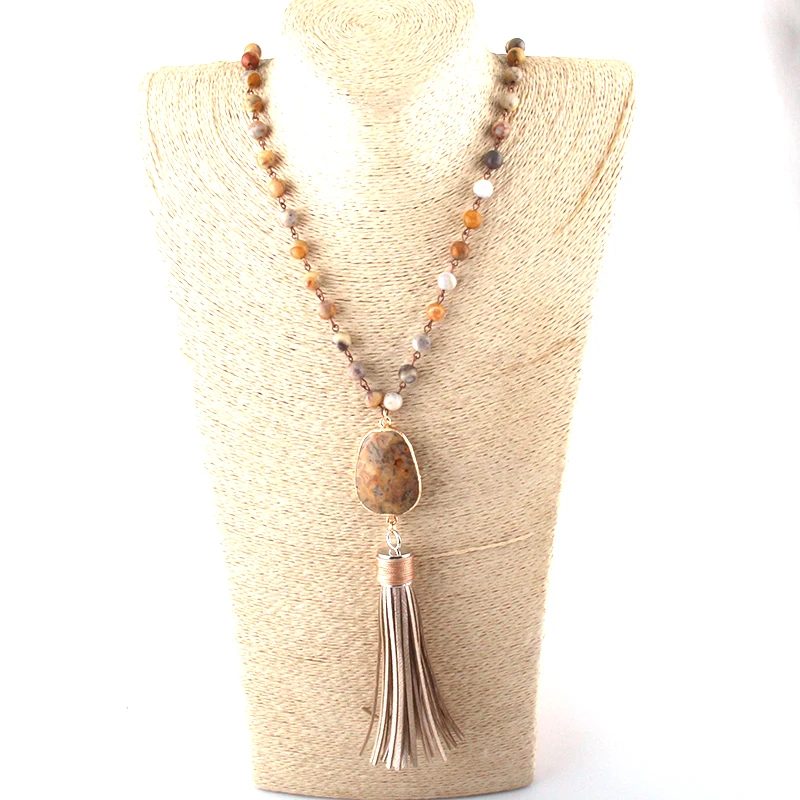 MOODPC модное богемное этническое ювелирное изделие натуральная полудрагоценная