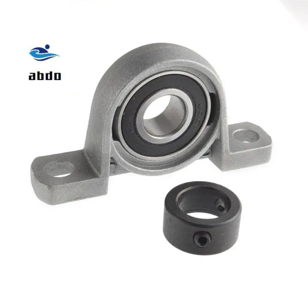 

High quality 2pcs UP004 pillow block 004 ball bearing 20mm Zinc Alloy Miniature Bearings with sleeve Free shipping