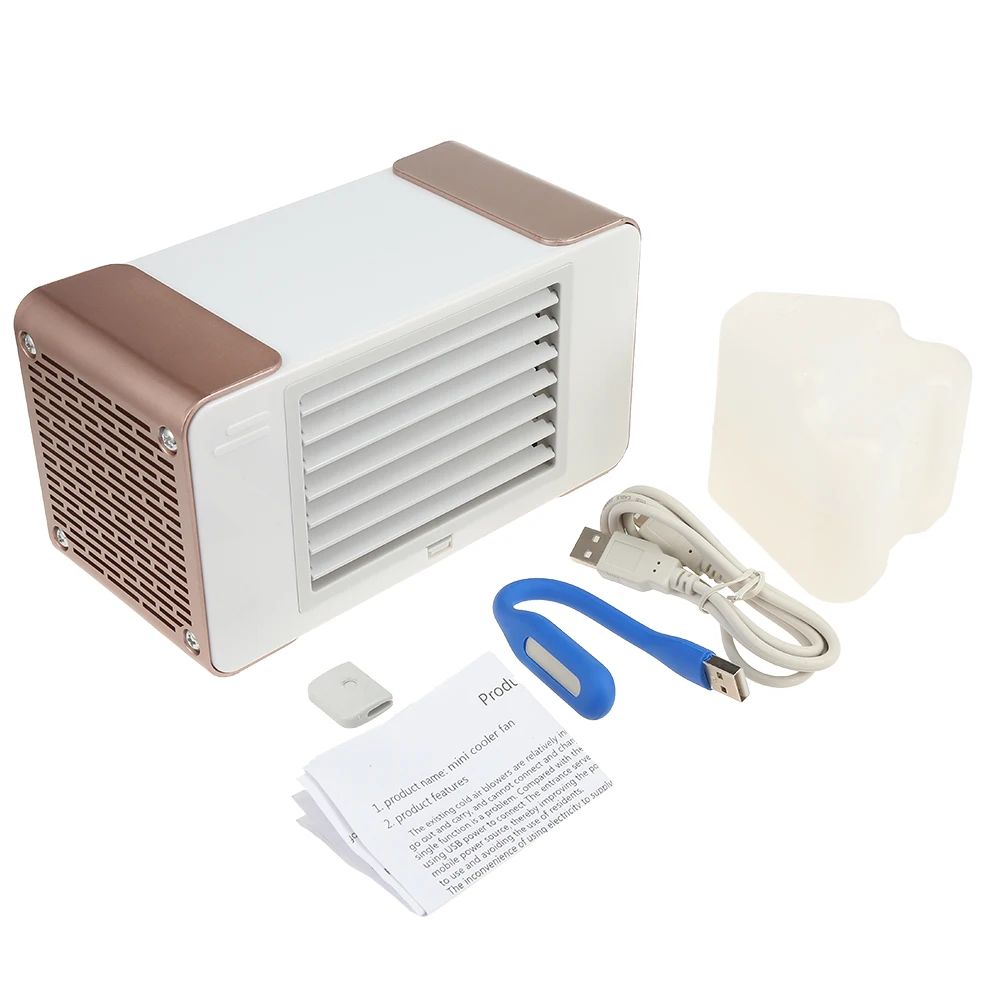 USB мини вентилятор охлаждения настольная лампа охлаждающий тихий Настольный