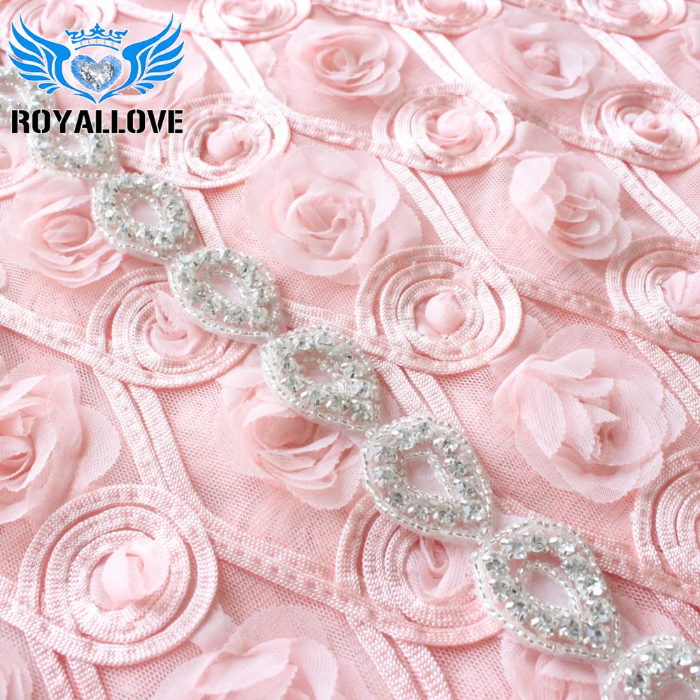 (1 ярд) пояс в форме капли пристегивающийся с помощью утюга украшенный бисером со