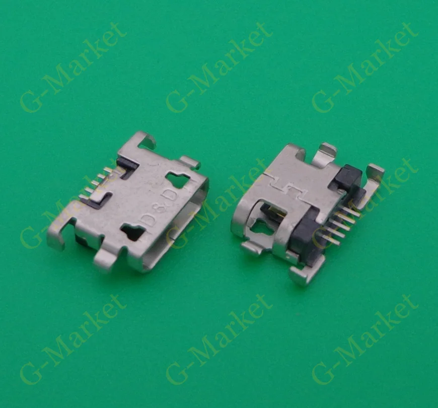100 шт. новый разъем Micro USB для зарядного устройства lenovo A590 A670T S890 S820 S880 A710E |