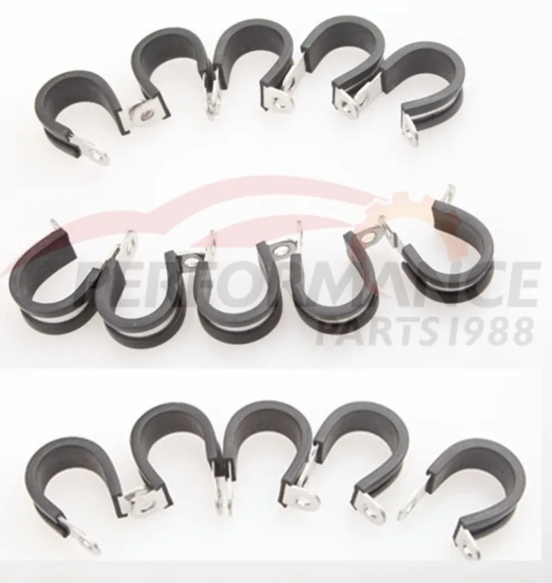 15 ШТ. Мягкая Шланг Монтаж Зажим Шлейфа Ремешок Из Нержавеющей Стали 304 3/8