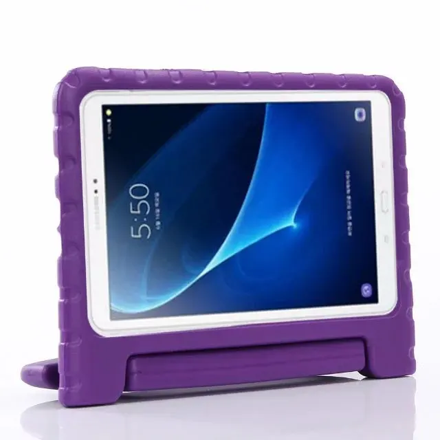 Мягкий детский чехол с подставкой и ручкой для Samsung Galaxy Tab A A6 10 1 2016 SM-T580 T580N T585 T585C EBV