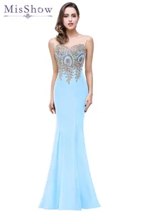 Evening Dress Long Sky Blue Burgundy Satin Cheap Long Mermaid Evening Dresses Formal Evening Gown Party Prom Dresses