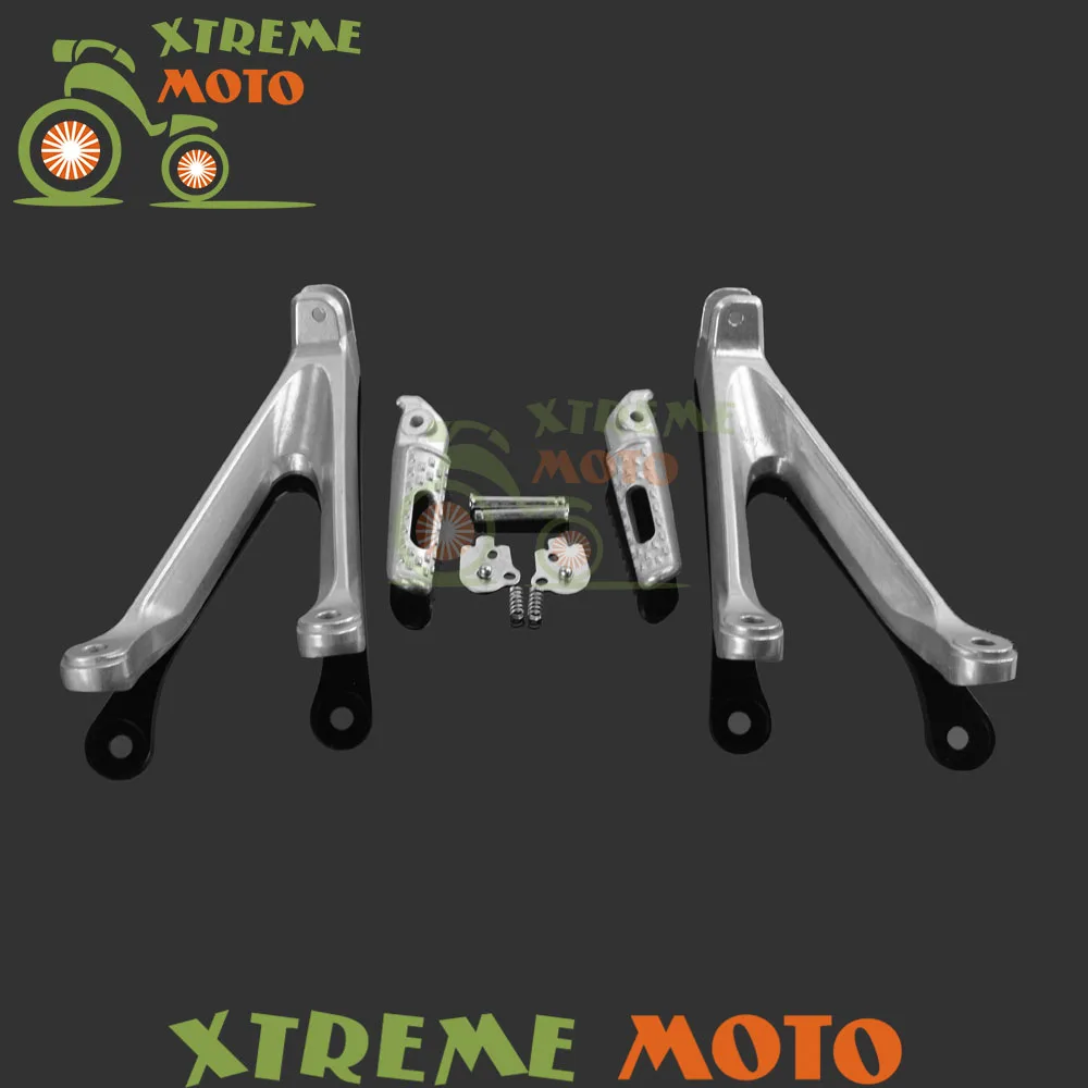 Алюминиевые Подножки для мотоцикла заднего пассажира подножки педали и