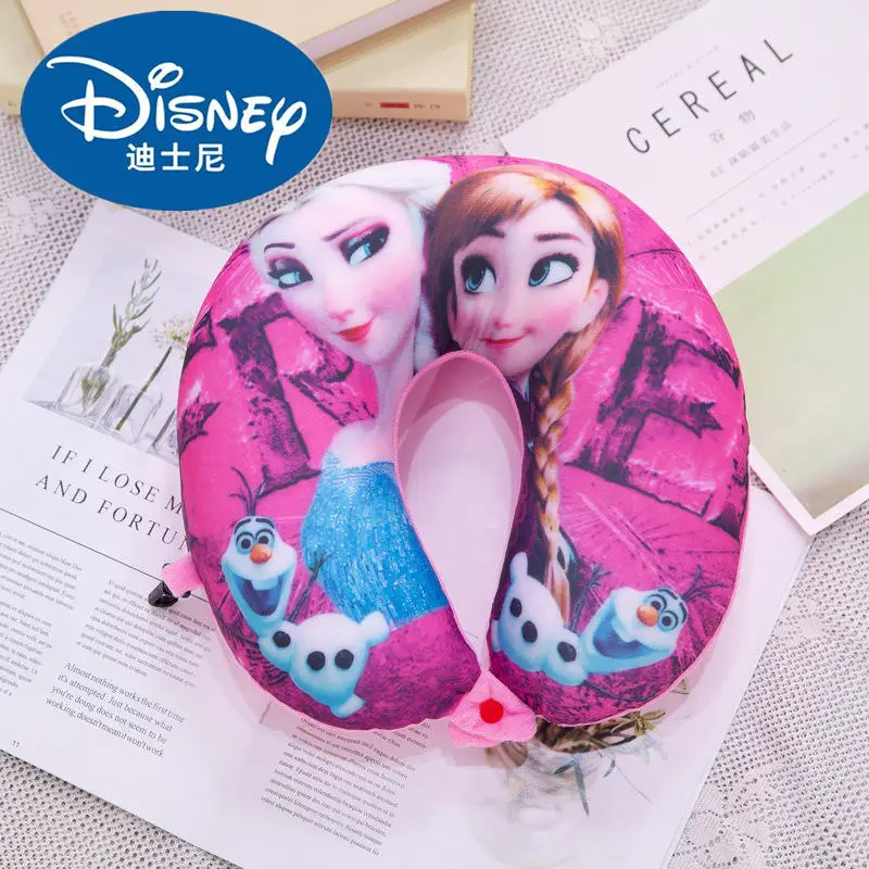 Детская u образная Подушка Disney подушка для шеи мальчиков и девочек взрослая
