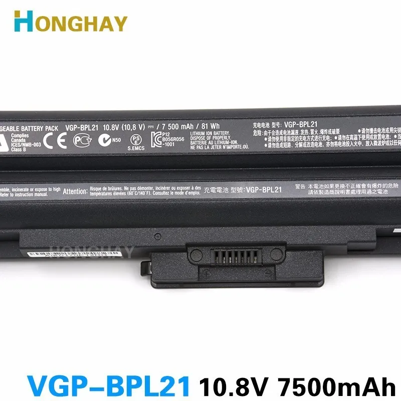 NEW original VGP-BPL21 Battery For SONY VGN-AW VGN-CS VGN-FW VGN-NS BPS21 BPS13/B VGP BPS13/Q BPL21 BPL13 BPS21A VGP-BPS13/B | Компьютеры
