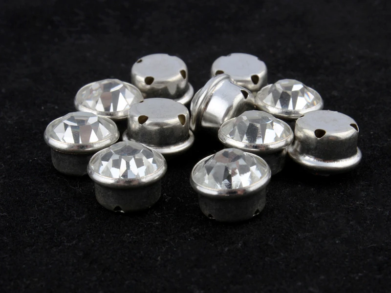 Стразы с кристаллами для шитья Камни Серебряные Кристаллы украшения свадебных