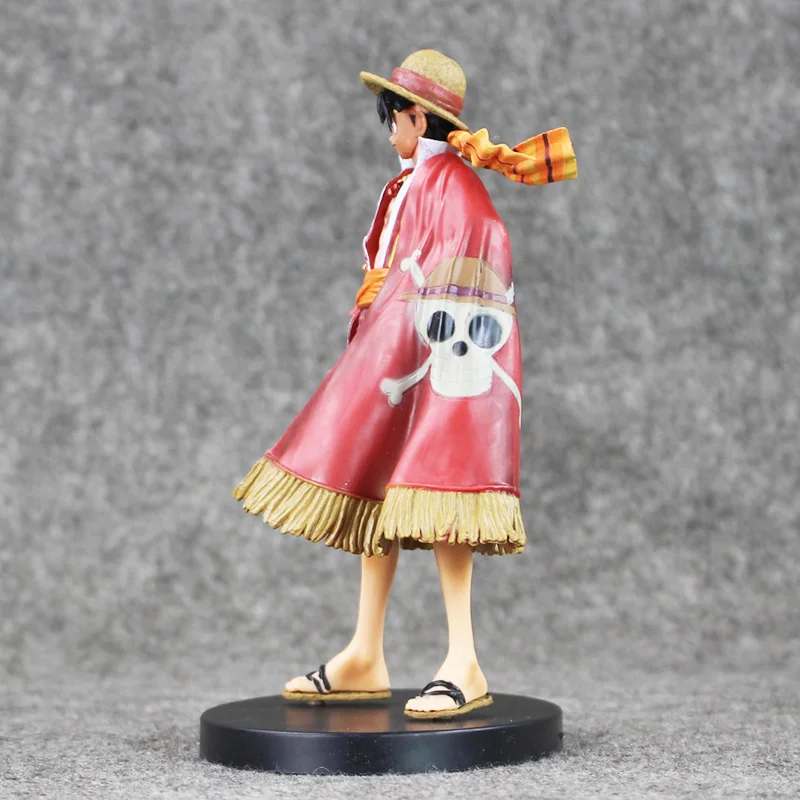 Фигурка Луффи DXF Grandline 15-я годовщина ПВХ экшн-фигурка аниме Коллекционная модель