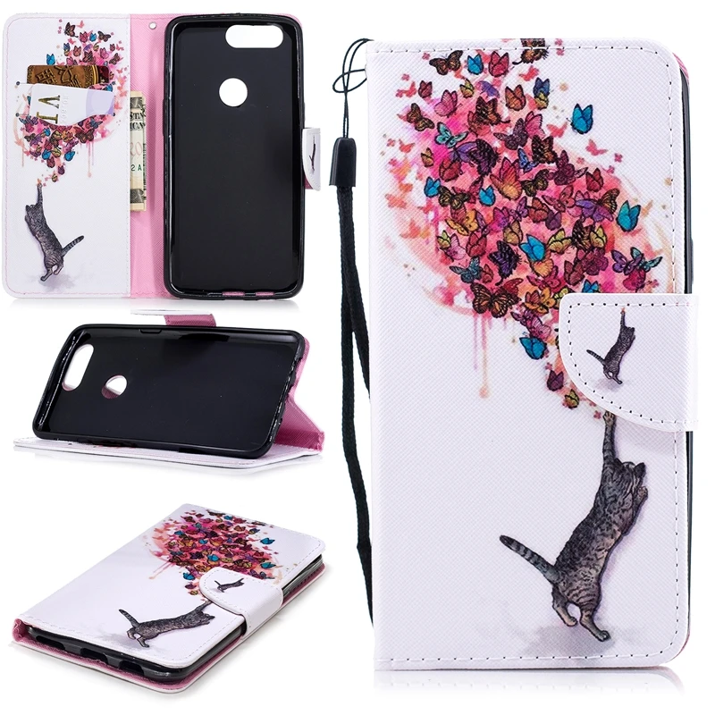 Роскошный кожаный чехол для Oneplus 5 т бумажник откидная крышка стенд фото карты Coque