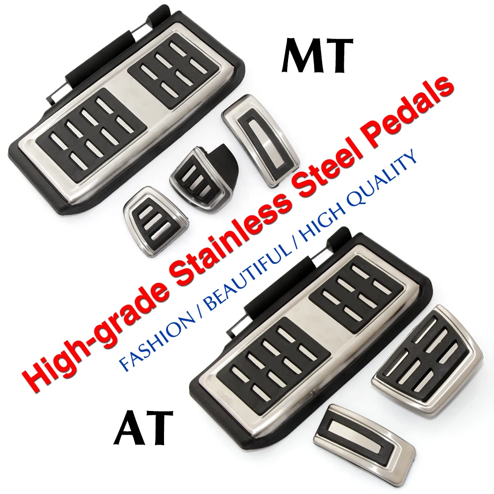 Автомобильные педали крышка для ног акселератор тормозной клатч VW Golf 7 GTi MK7 Seat Leon