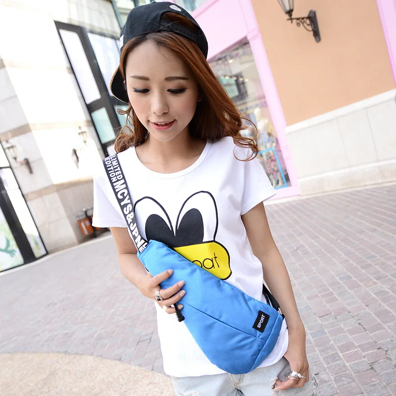 Новая весенняя уличная нагрудная сумка через плечо велосипедный пакет для