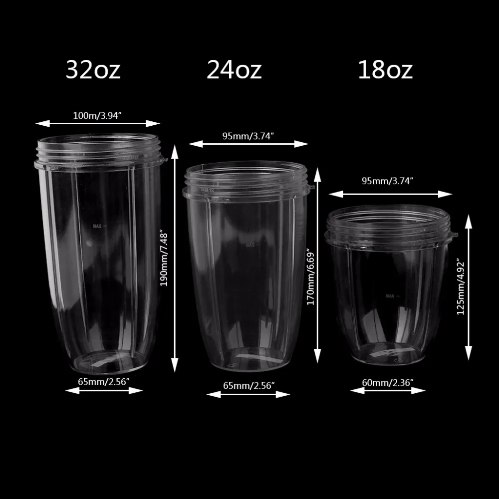 Соковыжималка кружка прозрачная Замена для NutriBullet соковыжималка Nutri Bullet 18 унций/32