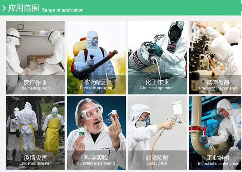Dupont Tyvek 1422A защитная одежда комбинезон одноразовые антистатические химические рабочая одежда против пыли всплеск