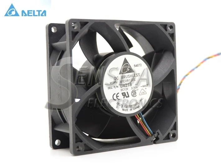 Вентилятор охлаждения delta AFC0912DE для 4700 8400 GX280 P/N: P2780 DC 12V 2.5A 9 см 9038