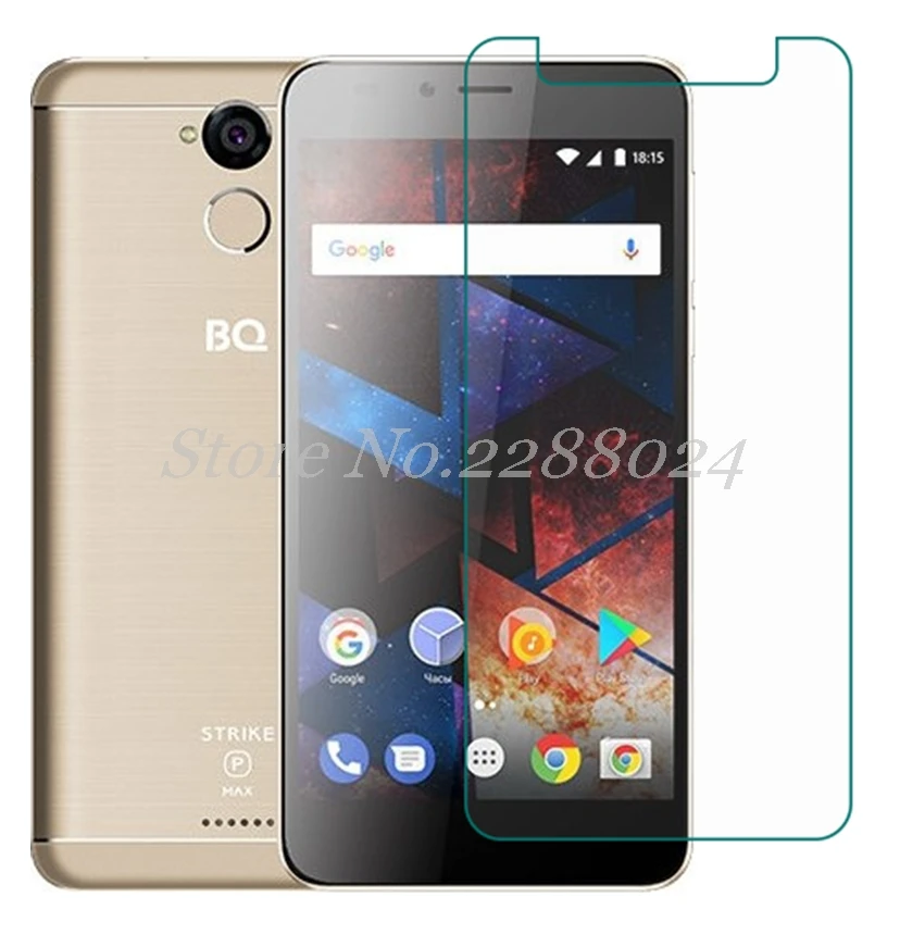 Закаленное стекло 9H для смартфона BQ 5594 Strike Power Max 5 дюйма стеклянная Защитная