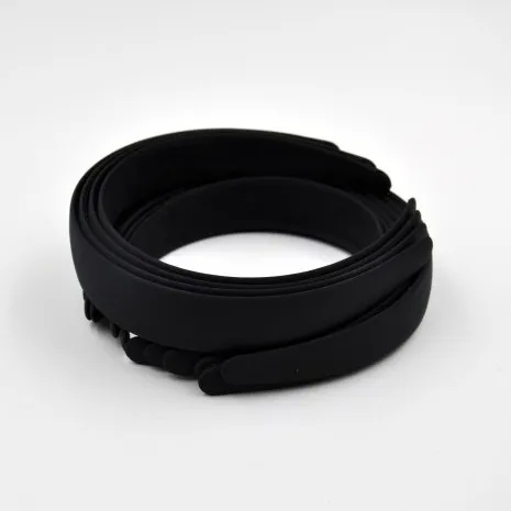 black 12 шт./партия атласные головные ободки повязки 30 мм Широкие ободки самодельные аксессуары для волос Queenbaby - Цвет: black
