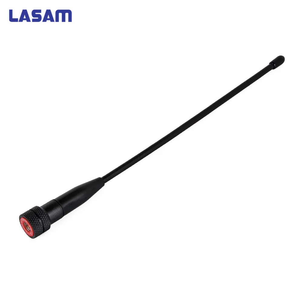 LASAM 669C SMA M Гибкая VHF/UHF Двухдиапазонная двухсторонняя радио антенна для YAESU Vertex VX 1R