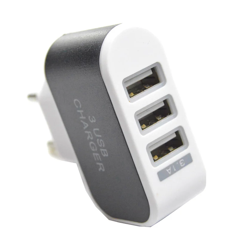 Effelon 5V 2A 3 порта USB зарядное устройство адаптер переменного тока для iPhone 6S и Plus/iPad Air 2 Air/Samsung Galaxy S7/S6/S5/S3|charger ac|usb