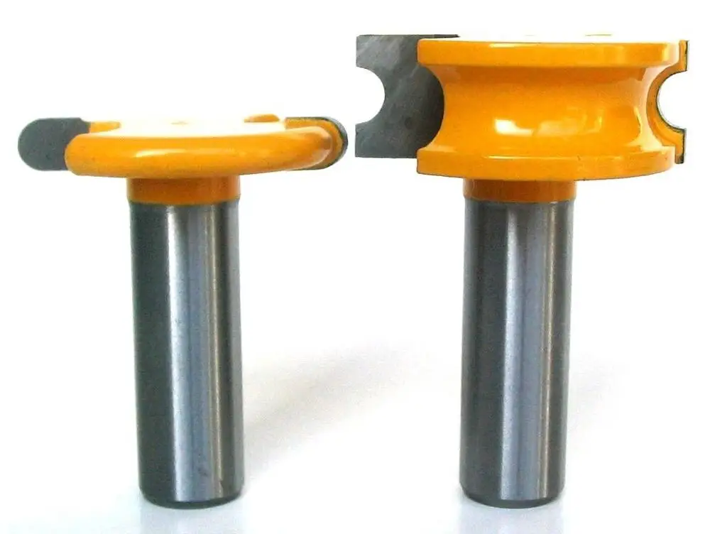 2 шт 1/2 &quotSH 1/4&quot Dia. Флейта Canoe и бусина фрезы для дерева резак деревообработки