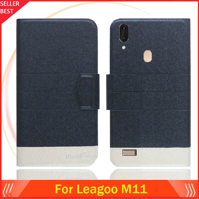 5 видов цветов жарко! Leagoo M11 кожаный чехол для телефона заводская цена защитный с