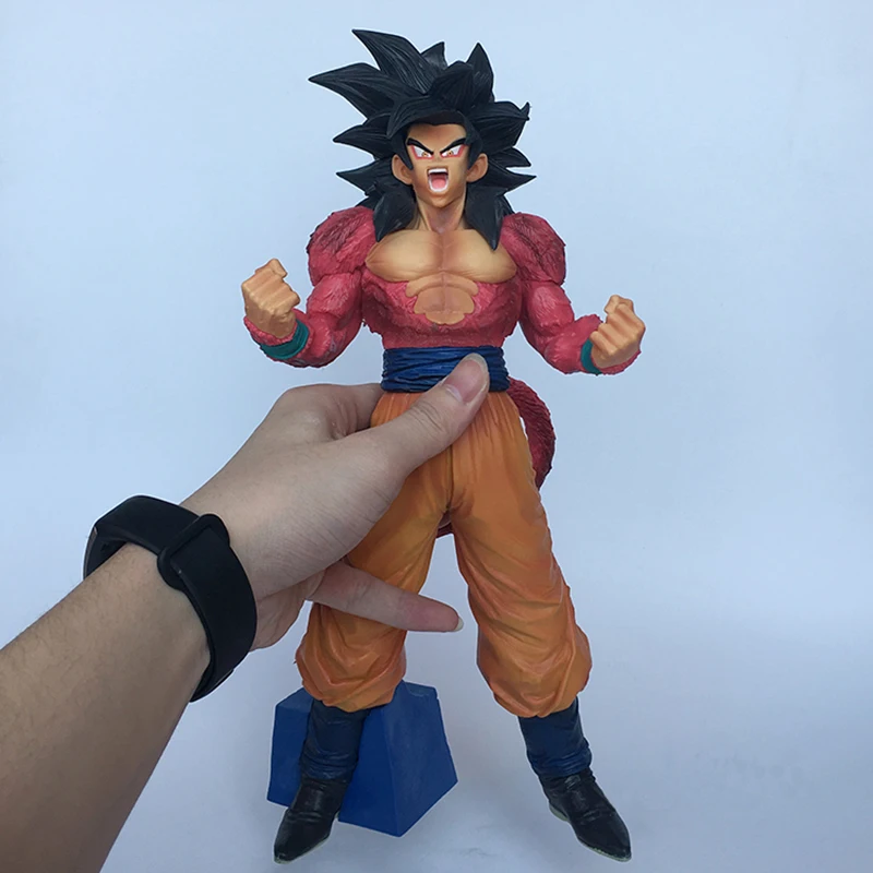 В стиле аниме Ди: B Z GT ВСГУ Супер Saiyan 4 Гоку фигурка Фигурки игрушки куклы Figurals