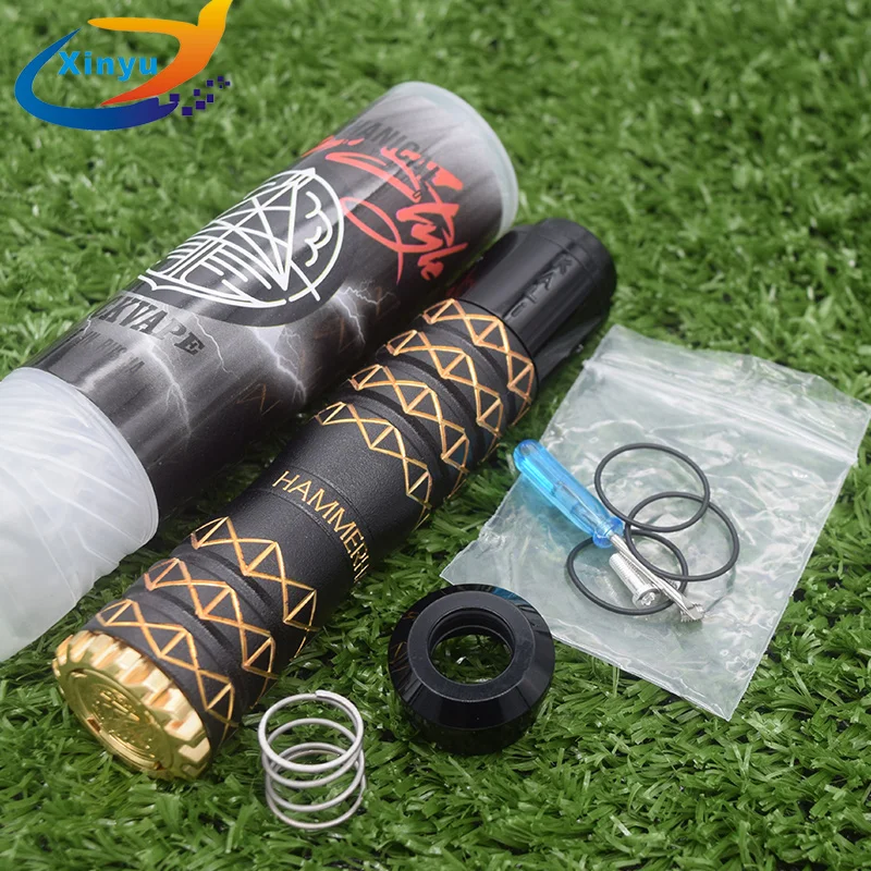 HAMMERHAND mod QP KALI RDA Fatality kit 18650 батарея 25 мм латунный механический испаритель Tower Mech Mod