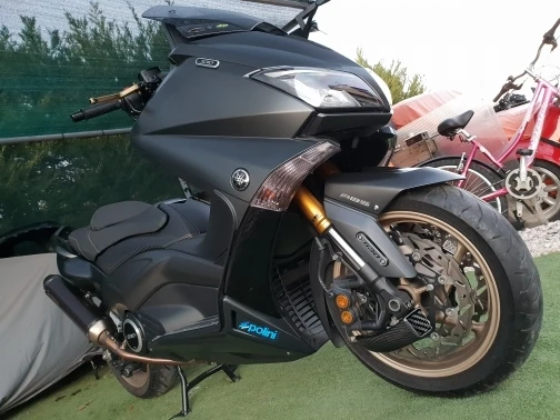 Углеродное волокно GP трубы тормозное охлаждение для Ducati Diavel 2012